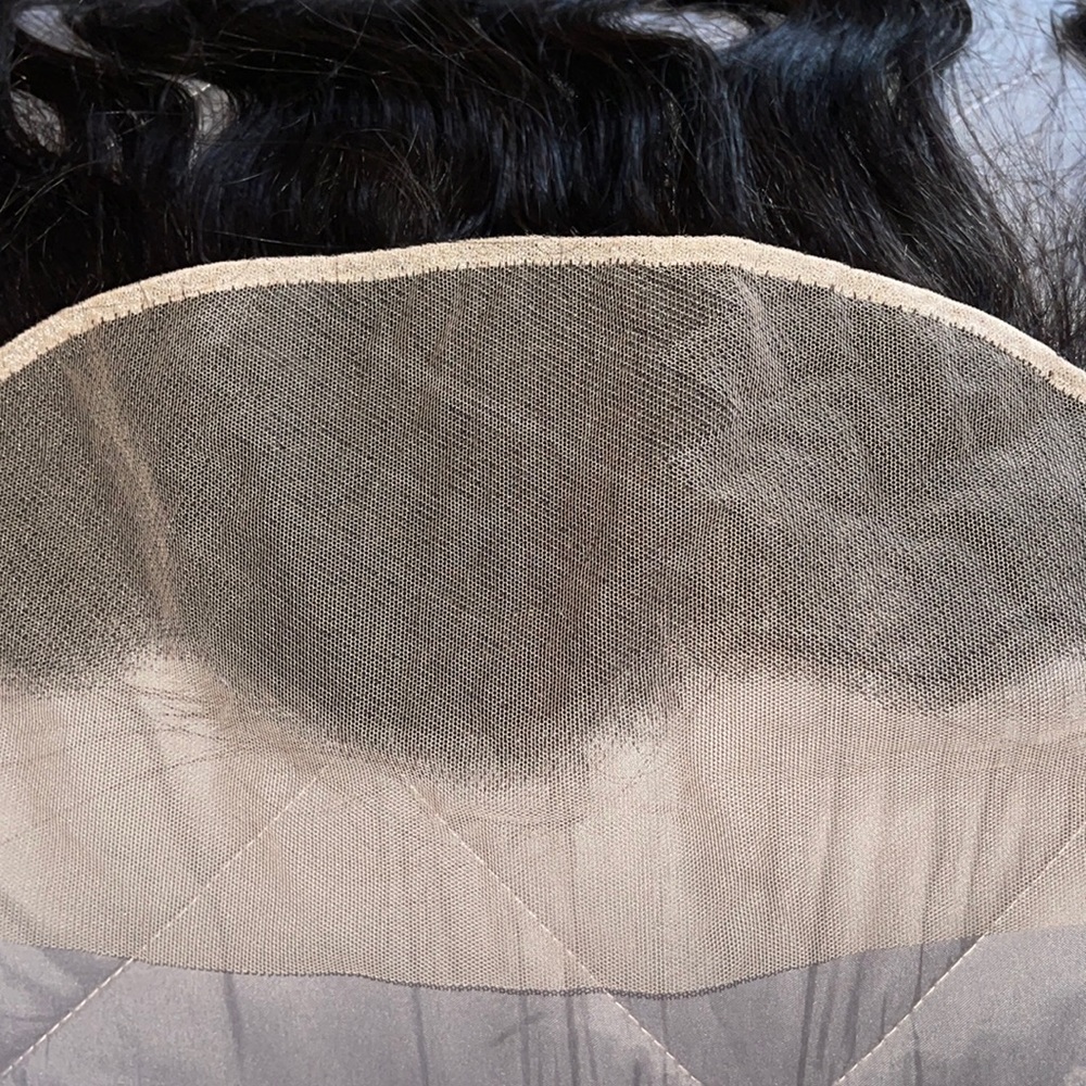Brown lace frontal 16in RAW INDIAN